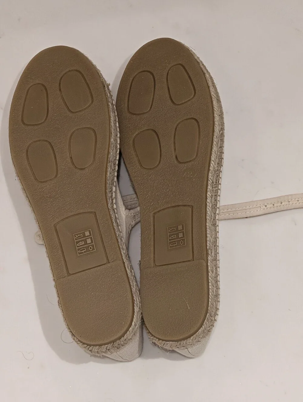 Sezane Mariana Espadrilles Mary Jane - Linen